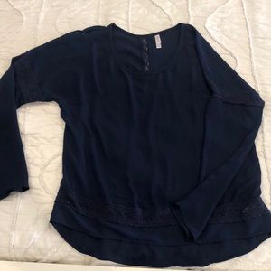 Navy Blouse